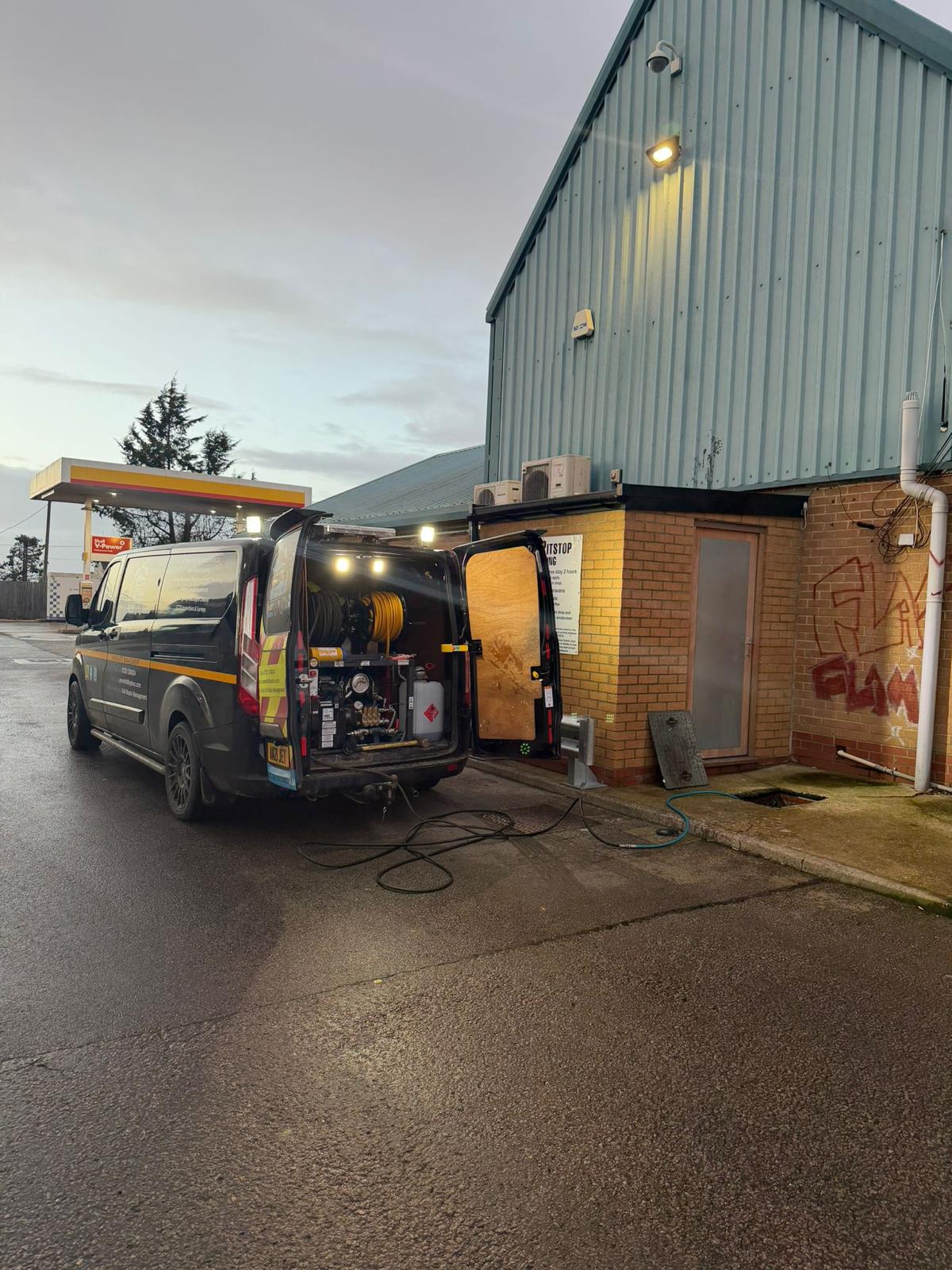 High-Pressure Water Jetting